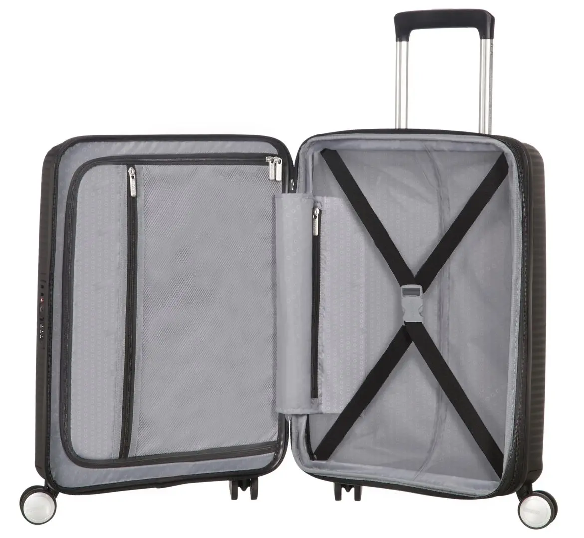 Чемодан American Tourister Soundbox Spinner 55 TSA EXP (Bass Black) - 3