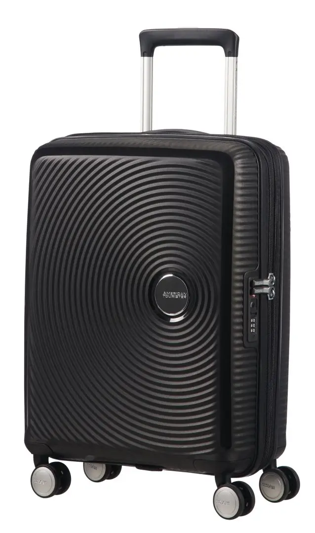Чемодан American Tourister Soundbox Spinner 55 TSA EXP (Bass Black)
