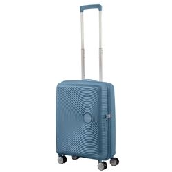 Чемодан American Tourister Soundbox Spinner 55 TSA EXP (Stone Blue) Thumb