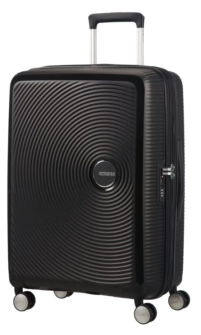 Чемодан American Tourister Soundbox Spinner 67 TSA EXP (Bass Black)