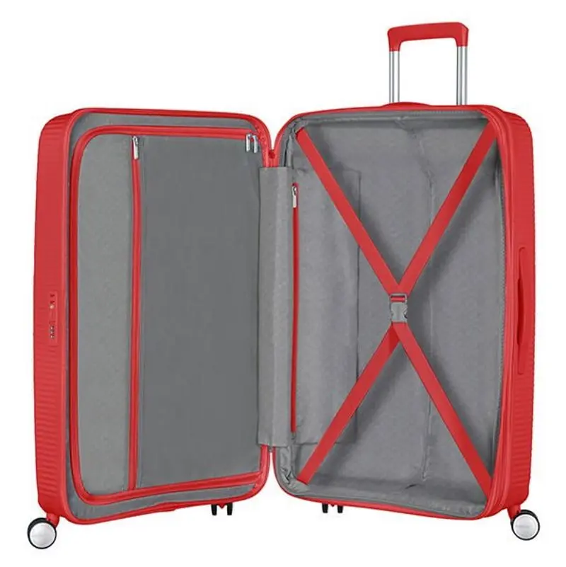Чемодан American Tourister Soundbox Spinner 67 TSA EXP (Coral Red) - 7