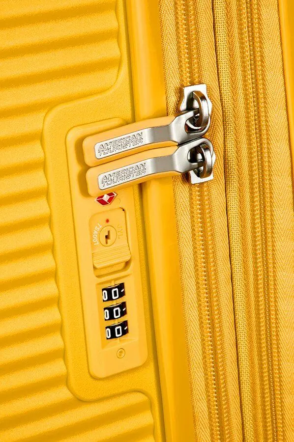 Чемодан American Tourister Soundbox Spinner 67 TSA EXP (Golden Yellow) - 9