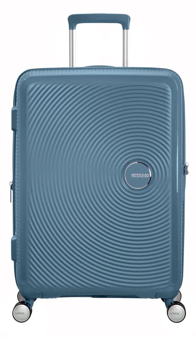 Чемодан American Tourister Soundbox Spinner 67 TSA EXP (Stone Blue) - 2