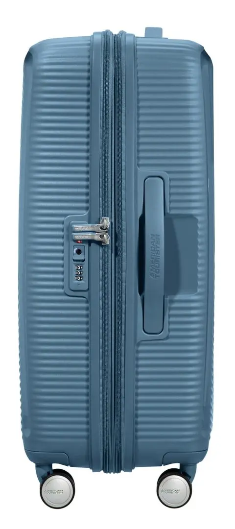 Чемодан American Tourister Soundbox Spinner 67 TSA EXP (Stone Blue) - 4