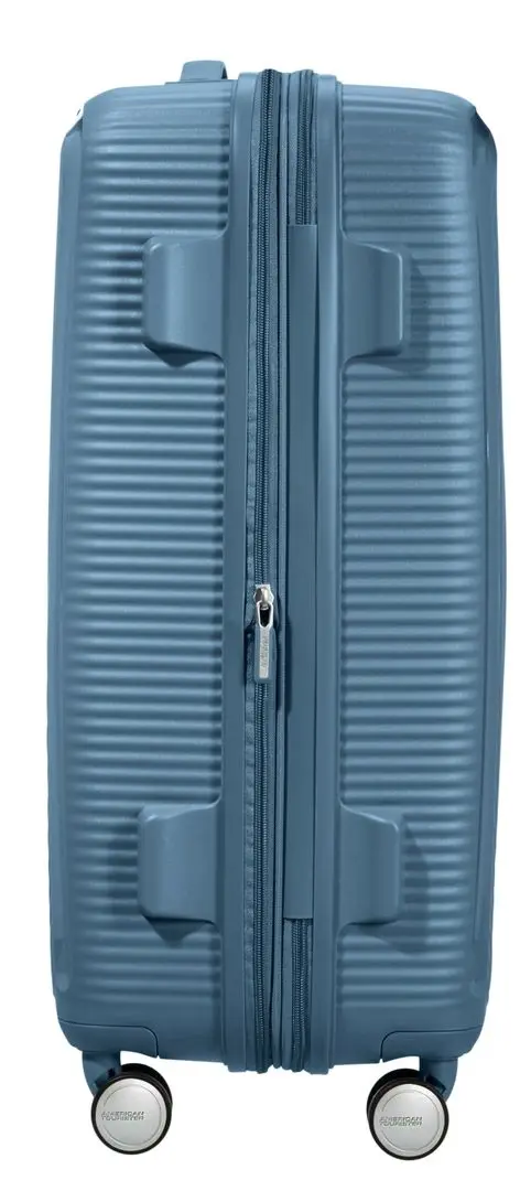 Чемодан American Tourister Soundbox Spinner 67 TSA EXP (Stone Blue) - 5