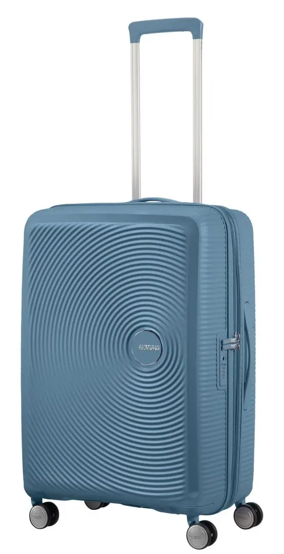 Чемодан American Tourister Soundbox Spinner 67 TSA EXP (Stone Blue) - 6