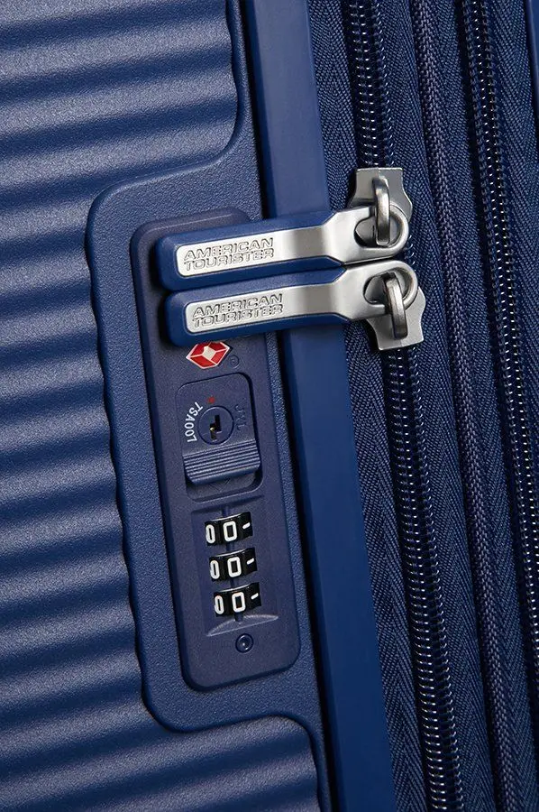 Чемодан American Tourister Soundbox Spinner 77 TSA EXP (Dark Blue) - 5