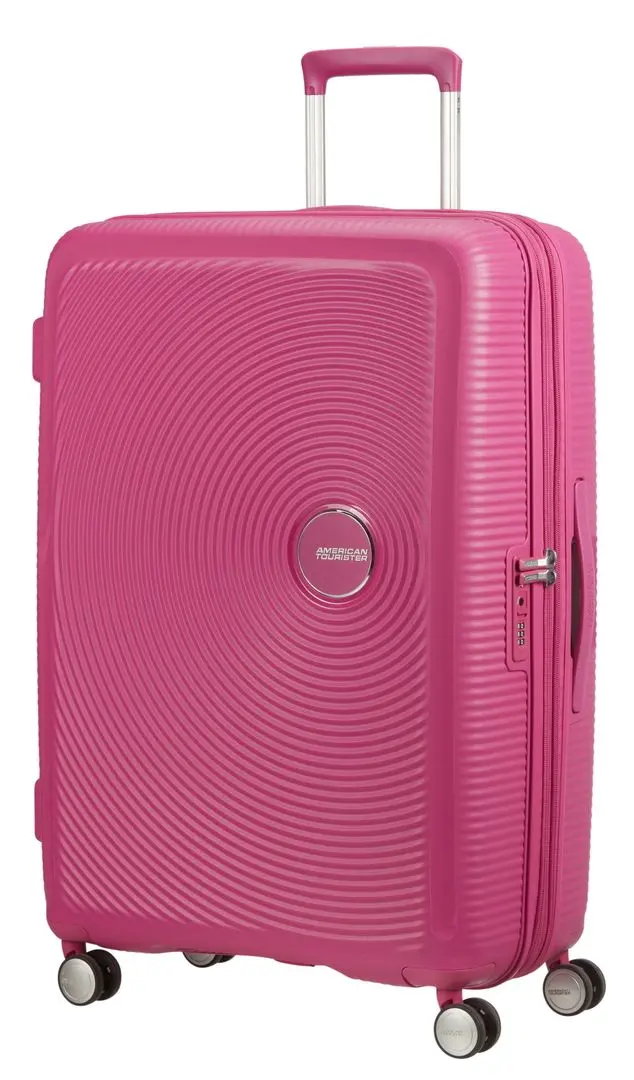 Чемодан American Tourister Soundbox Spinner 77 TSA EXP (Dark Pink)