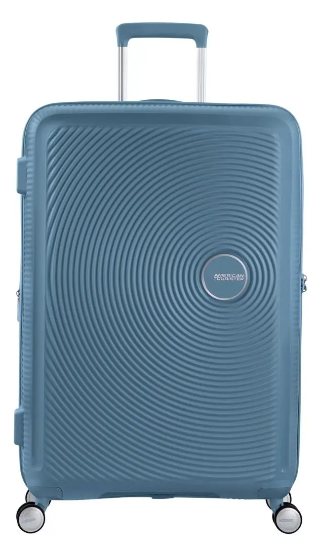 Чемодан American Tourister Soundbox Spinner 77 TSA EXP (Stone Blue) - 2