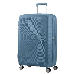 Чемодан American Tourister Soundbox Spinner 77 TSA EXP (Stone Blue)
