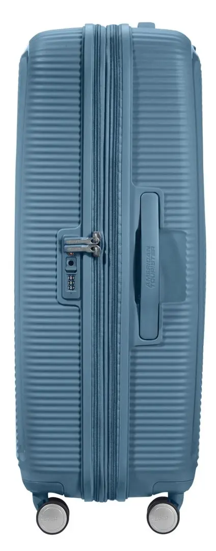 Чемодан American Tourister Soundbox Spinner 77 TSA EXP (Stone Blue) - 4