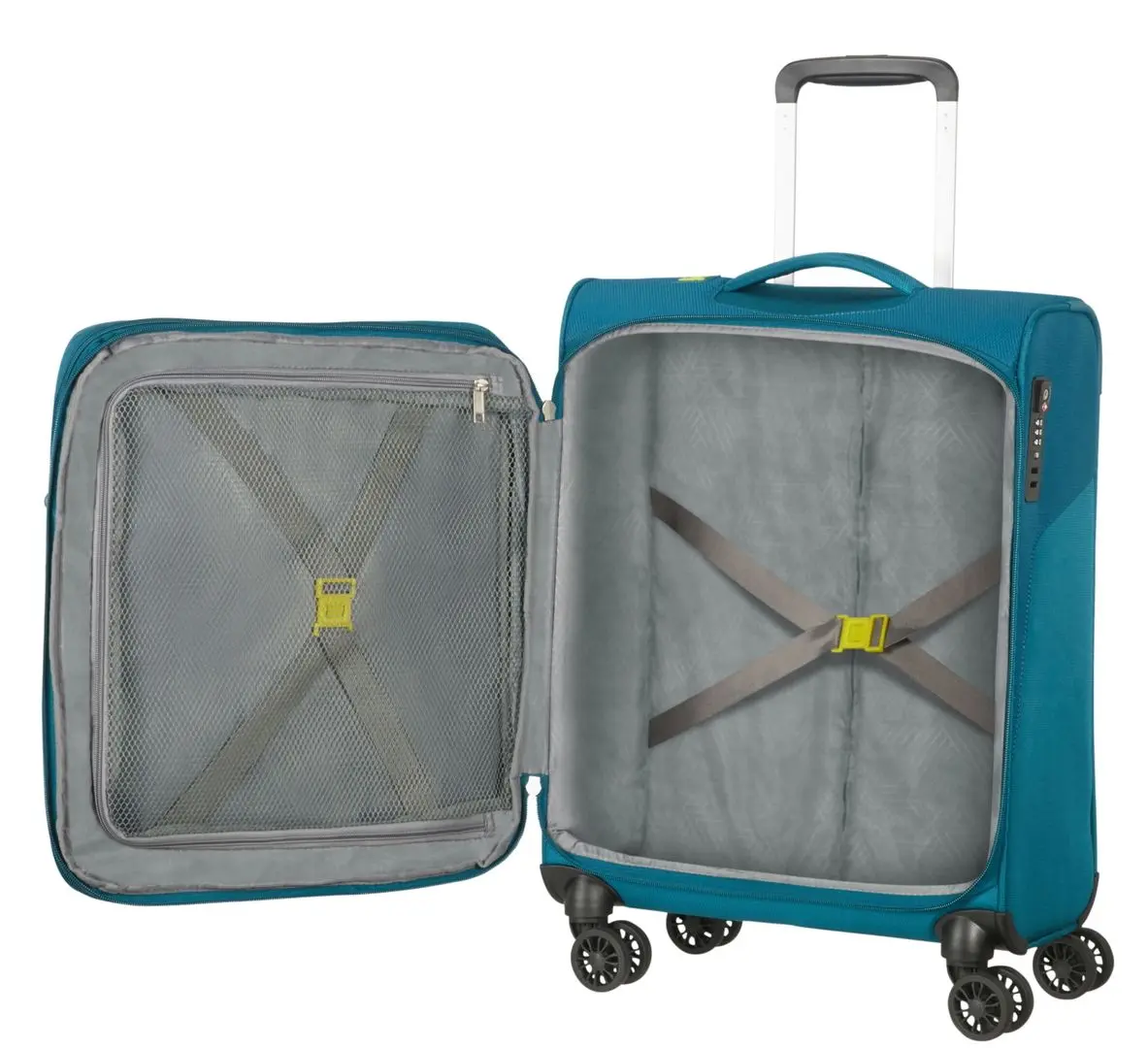 Чемодан American Tourister Summerfunk Spinner 55 EXP (Teal) - 2
