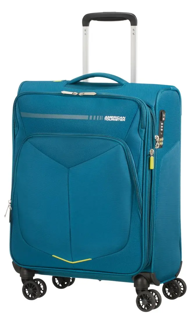 Чемодан American Tourister Summerfunk Spinner 55 EXP (Teal)