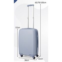 Чемодан Costway BN10021BL (Blue) Thumb