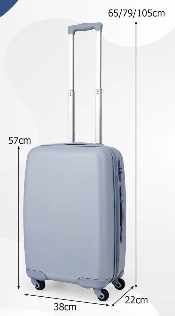 Чемодан Costway BN10021BL (Blue)