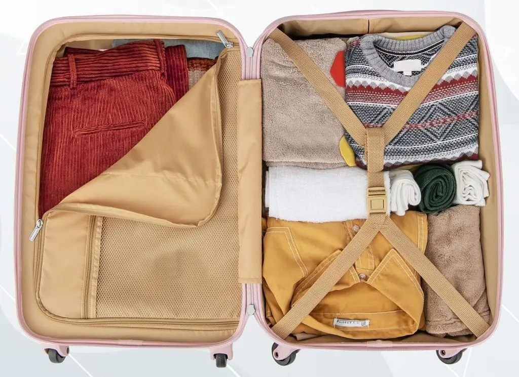 Чемодан Costway BN10021PK (Pink)