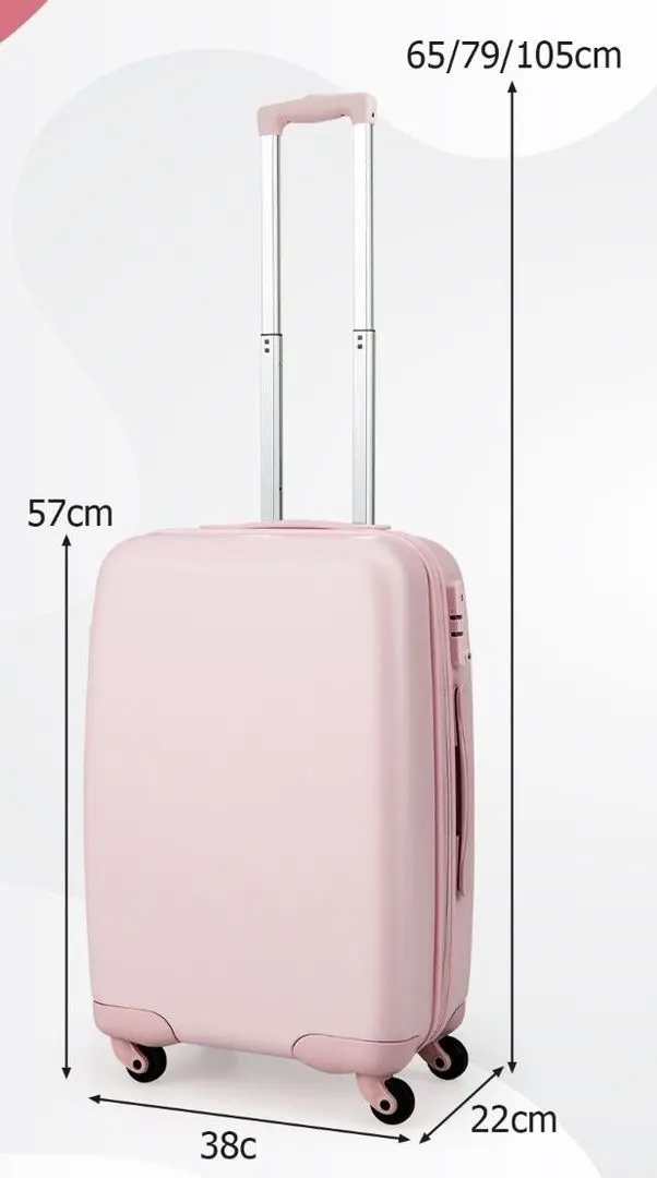Чемодан Costway BN10021PK (Pink)
