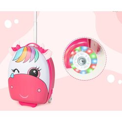 Детский чемодан Costway BN10009 (Pink) Thumb