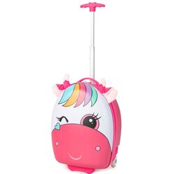 Valiza pentru copii Costway BN10009 (Pink)