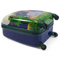 Valiza + ghiozdan pentru copii Costway BG51214 (Blue) Thumb