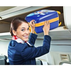 Valiza + rucsac pentru copii Costway BN10002 (Blue) Thumb