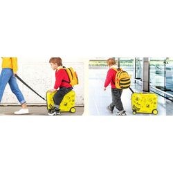 Valiza + rucsac pentru copii Costway BN10003YW (Yellow) Thumb