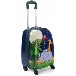 Valiza + rucsac pentru copii Costway BN10029 (Blue) Thumb