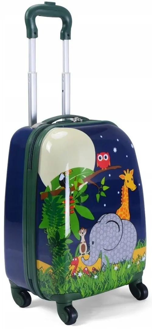 Valiza + rucsac pentru copii Costway BN10029 (Blue)