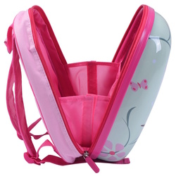 Детский чемодан + рюкзак Costway BN10031 (White/Pink) Thumb