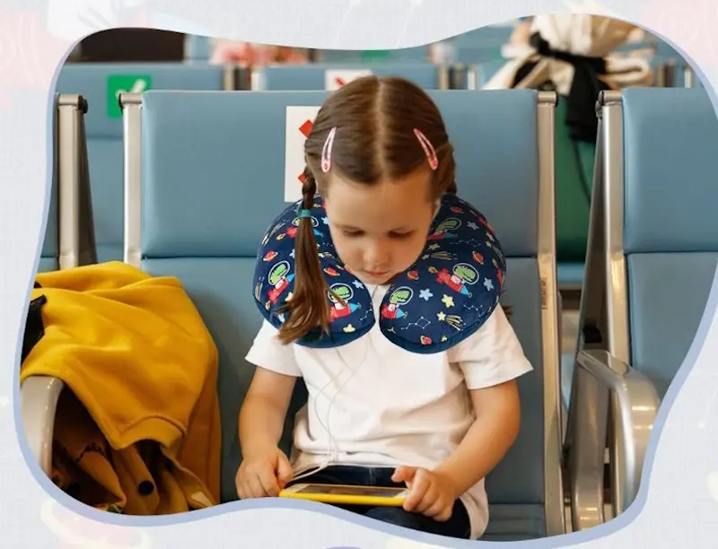 Set de cаlаtorie pentru copii Costway BN10025AN (Navy)