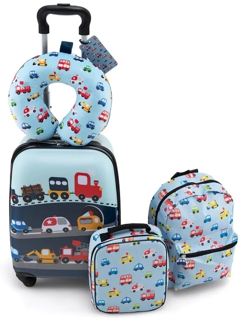 Детский дорожный набор Costway BN10025NY (Light Blue)