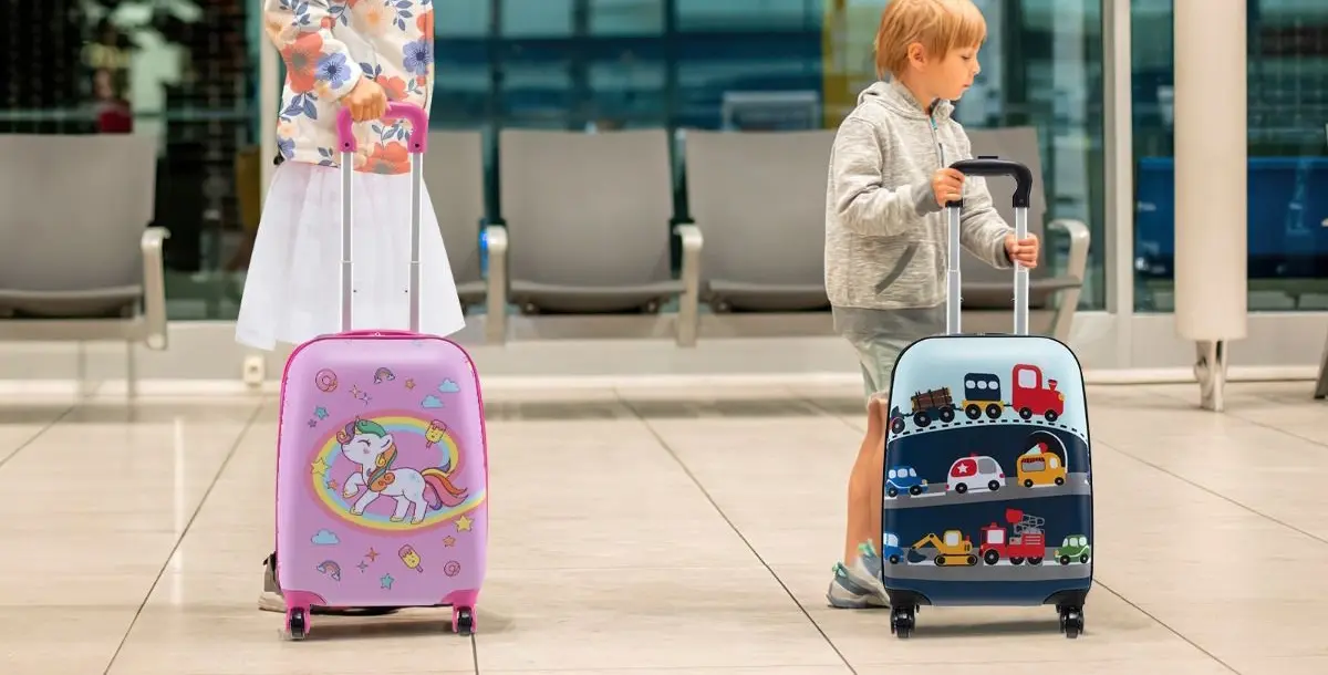 Set de cаlаtorie pentru copii Costway BN10025PI (Pink)