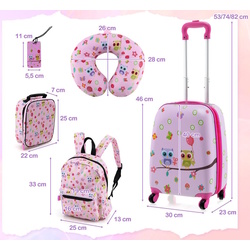 Set de cаlаtorie pentru copii Costway BN10025ZM (Light Pink) Thumb