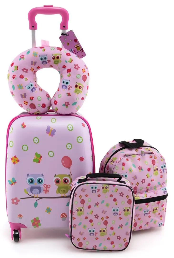 Set de cаlаtorie pentru copii Costway BN10025ZM (Light Pink)