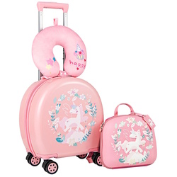 Set de cаlаtorie pentru copii Costway BN10040FS (Pink) Thumb