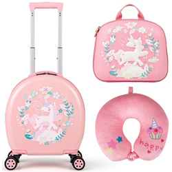 Set de cаlаtorie pentru copii Costway BN10040FS (Pink) Thumb