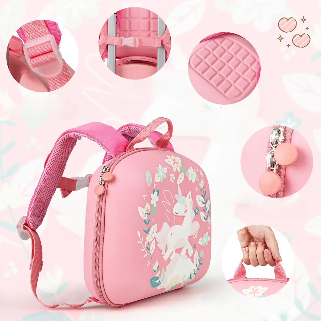 Set de cаlаtorie pentru copii Costway BN10040FS (Pink)