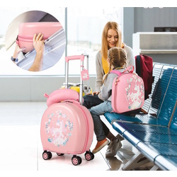 Set de cаlаtorie pentru copii Costway BN10040FS (Pink) Thumb