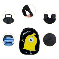 Набор детский чемодан + рюкзак Costway BG51212 (Black) Thumb