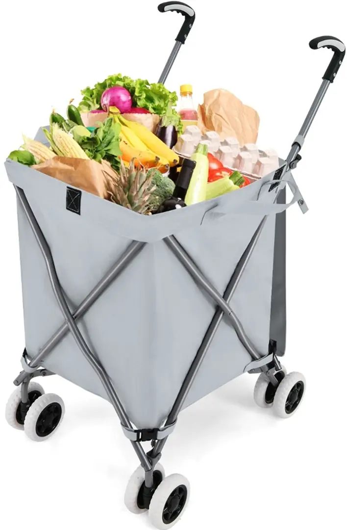 Сумка-тележка складная Costway TA10025GR (Gray)