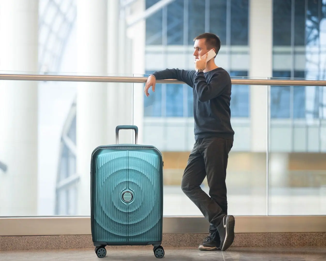 Valiza Francesco Ferellino Fossette L (Egen Blue)