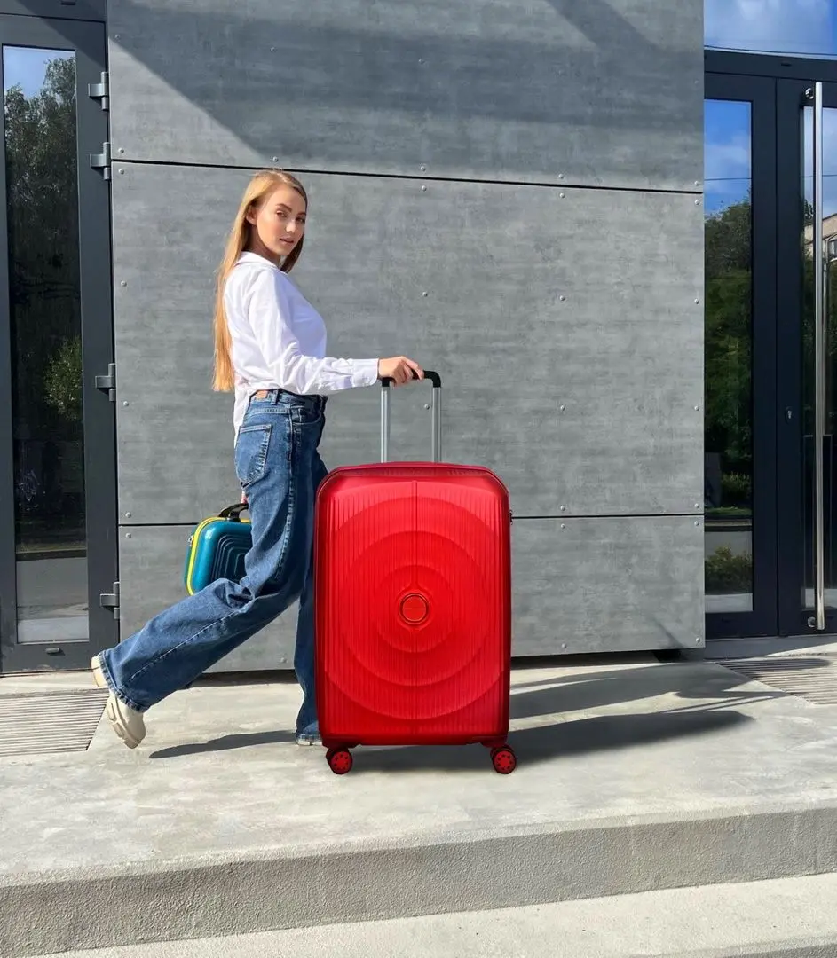 Valiza Francesco Ferellino Fossette L (Red)