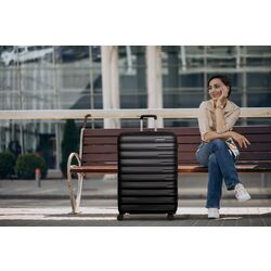 Valiza Francesco Ferellino Perle L (Black) Thumb