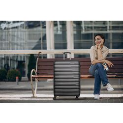 Valiza Francesco Ferellino Perle L (Dark Grey) Thumb