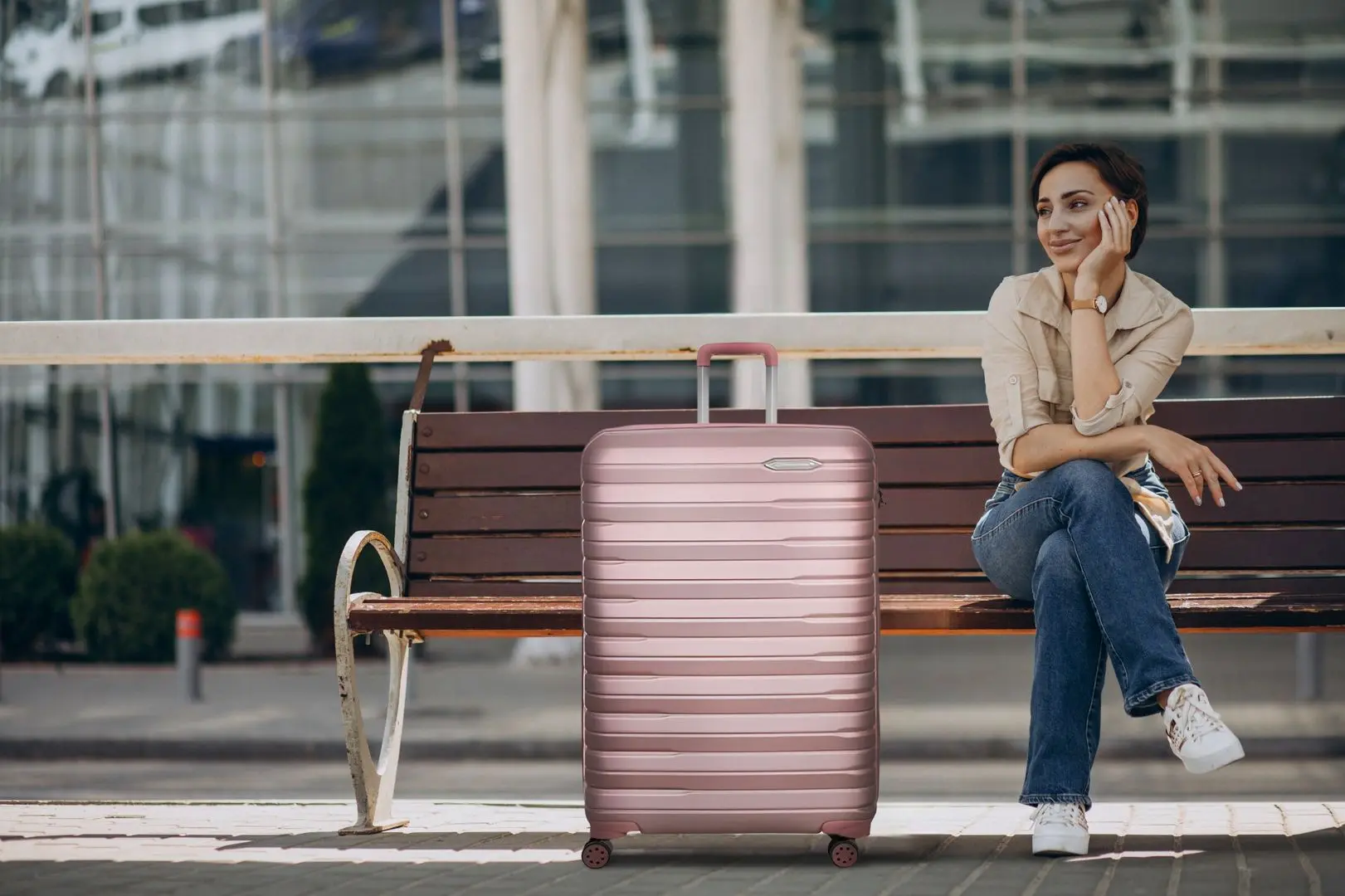 Valiza Francesco Ferellino Perle L (Powder)