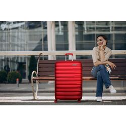 Valiza Francesco Ferellino Perle L (Red) Thumb
