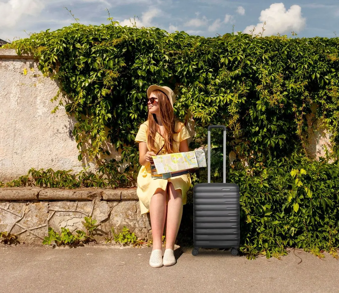 Valiza Francesco Ferellino Perle S (Dark Grey)