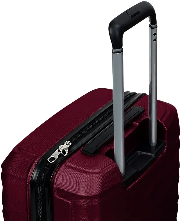 Valiza Ground Azurro L (Burgundy) - 4