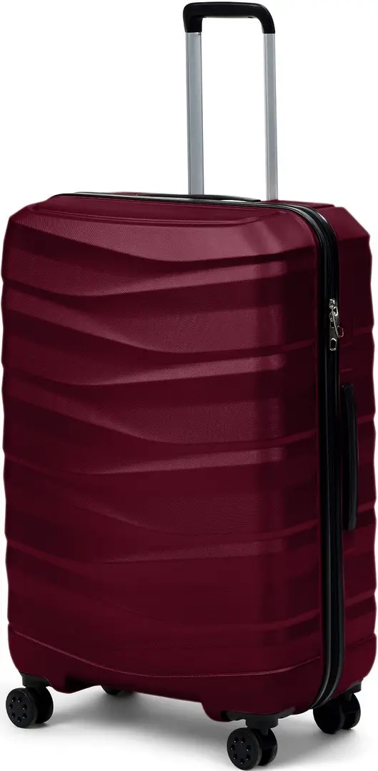 Valiza Ground Azurro L (Burgundy)