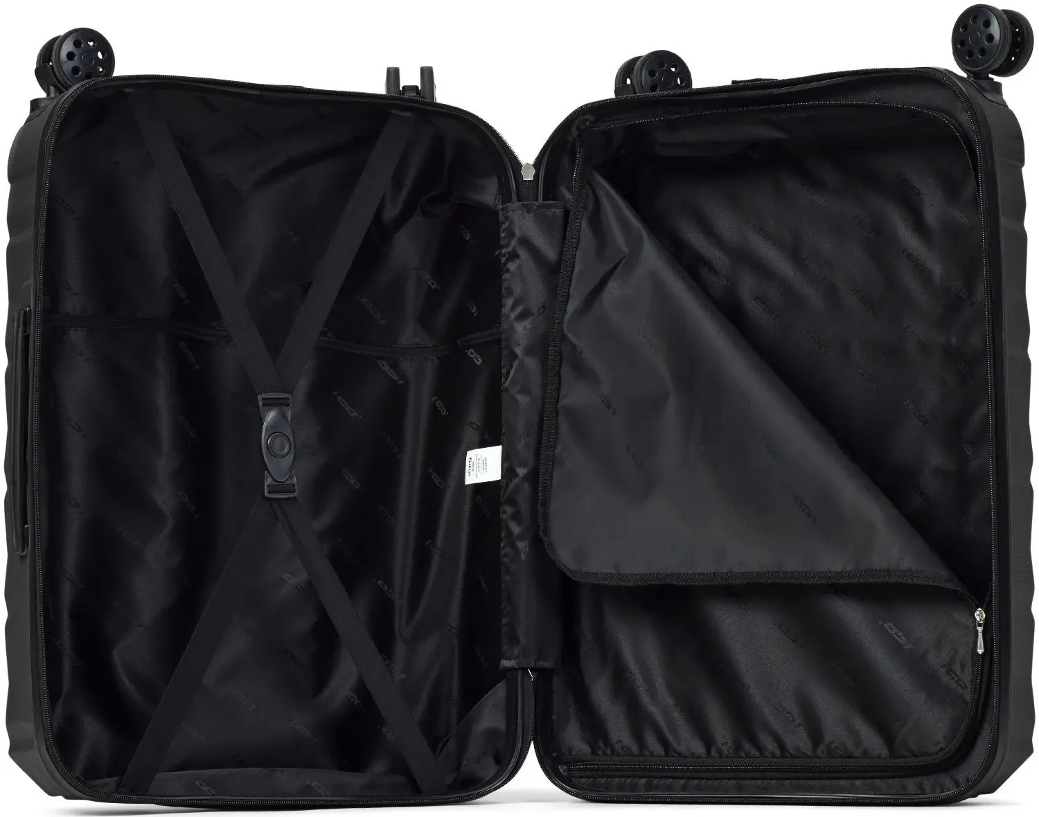 Valiza Ground Azurro M (Black) - 3